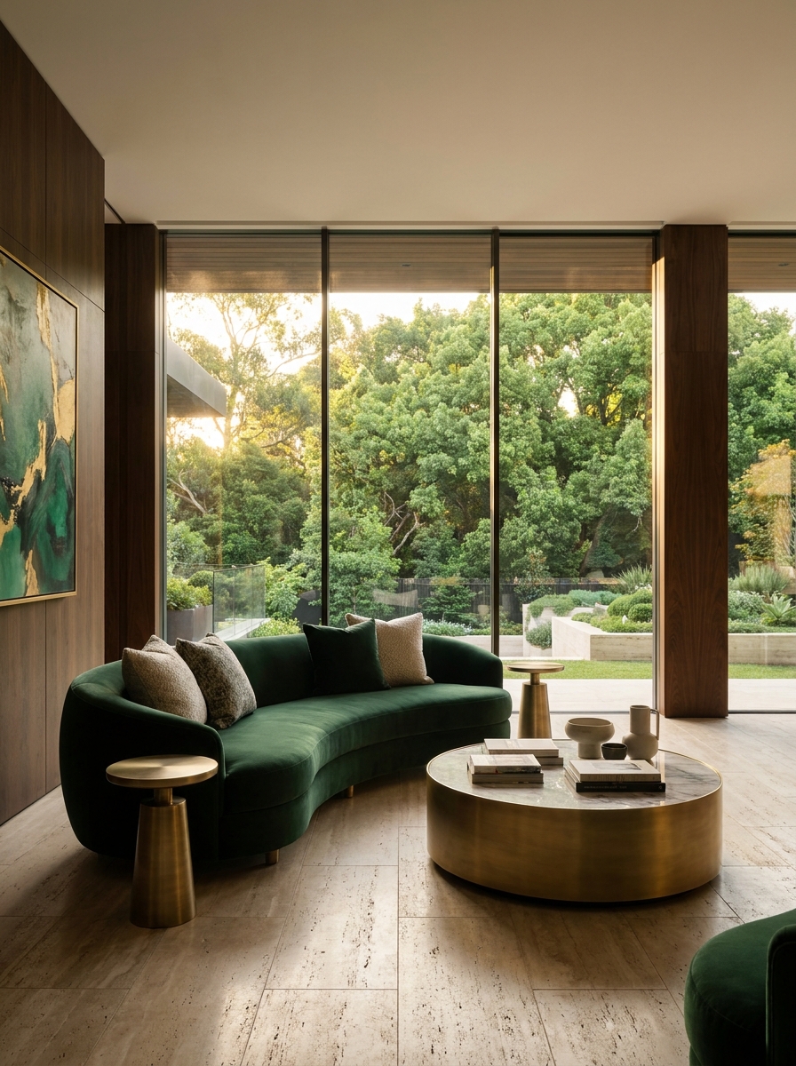 Representative luxury interior in the ACE design language